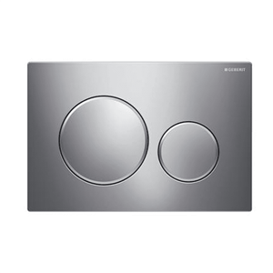 Nút xả thải bồn cầu màu chrome mờ Sigma20 588.53.530